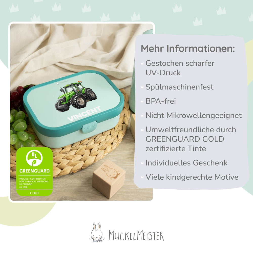 Mepal Brotdose Personalisiert - Campus - Traktor - Muckelmeister