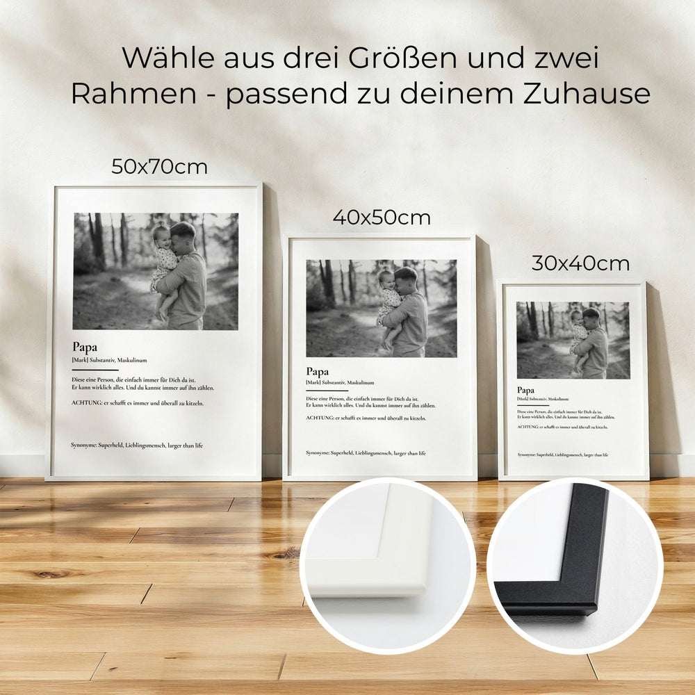 Personalisiertes Fotoposter 