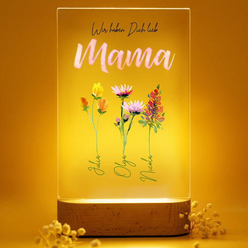 Personalisiertes Acryl-Licht 