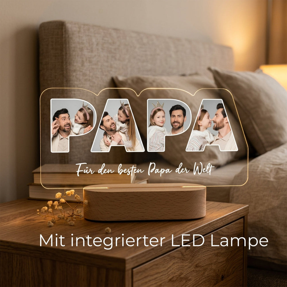 Personalisiertes Foto Acryl-Licht 