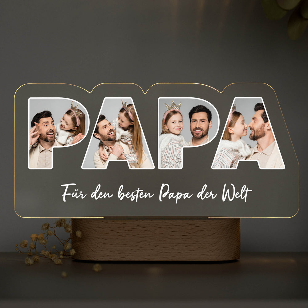 Personalisiertes Foto Acryl-Licht 