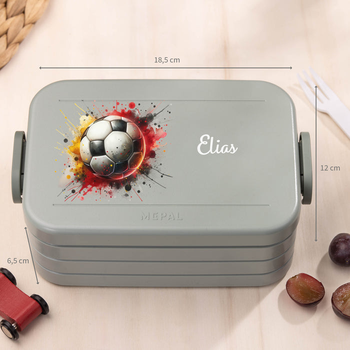 Mepal Brotdose Personalisiert - Take a Break - Fußball