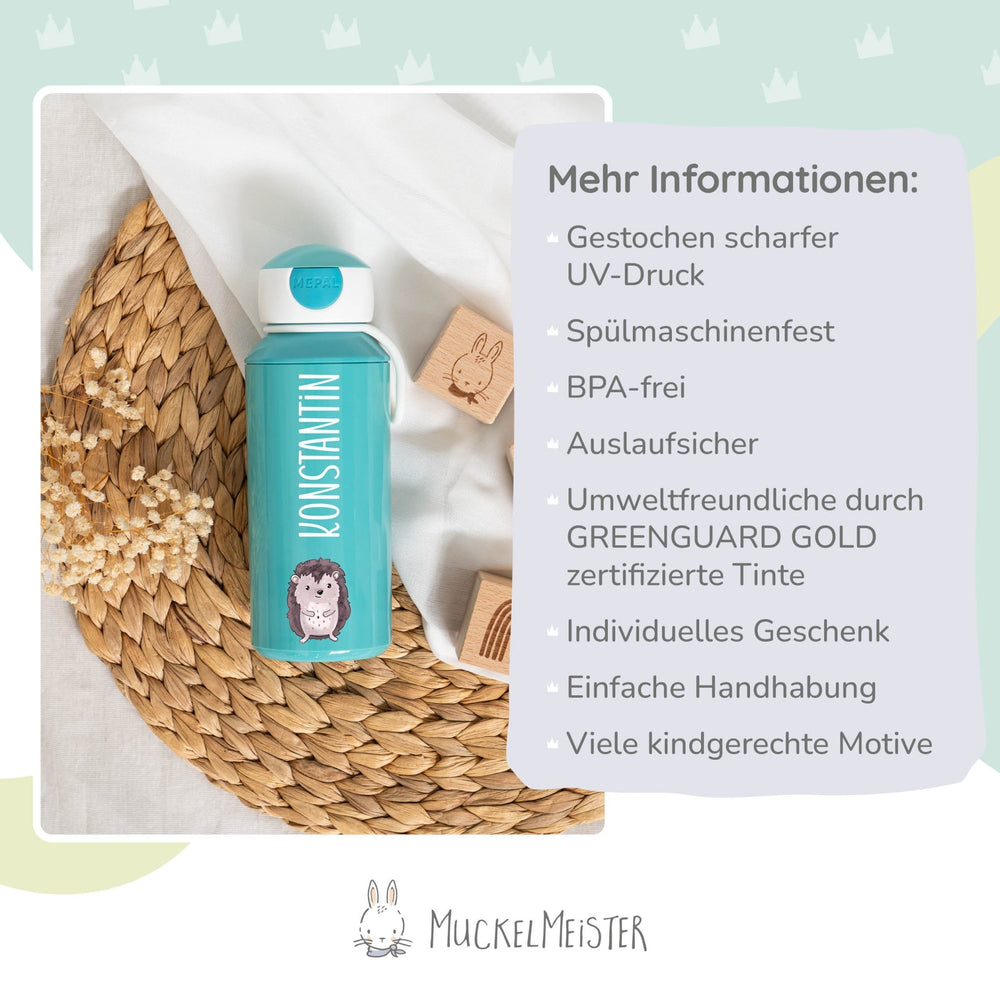 Mepal Trinkflasche Personalisiert - Campus - Muckelfreunde - Muckelmeister