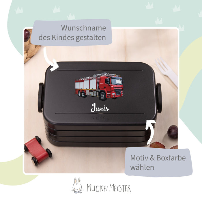 Mepal Brotdose Personalisiert - Take a Break - Feuerwehr