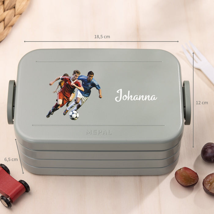 Mepal Brotdose Personalisiert - Take a Break - Fußballer