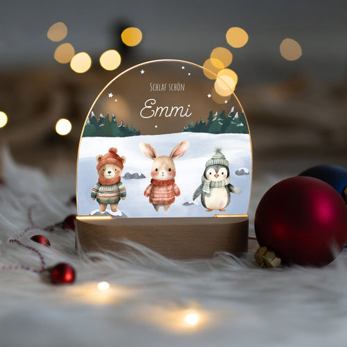 LED Nachtlicht Kinder personalisiert - 