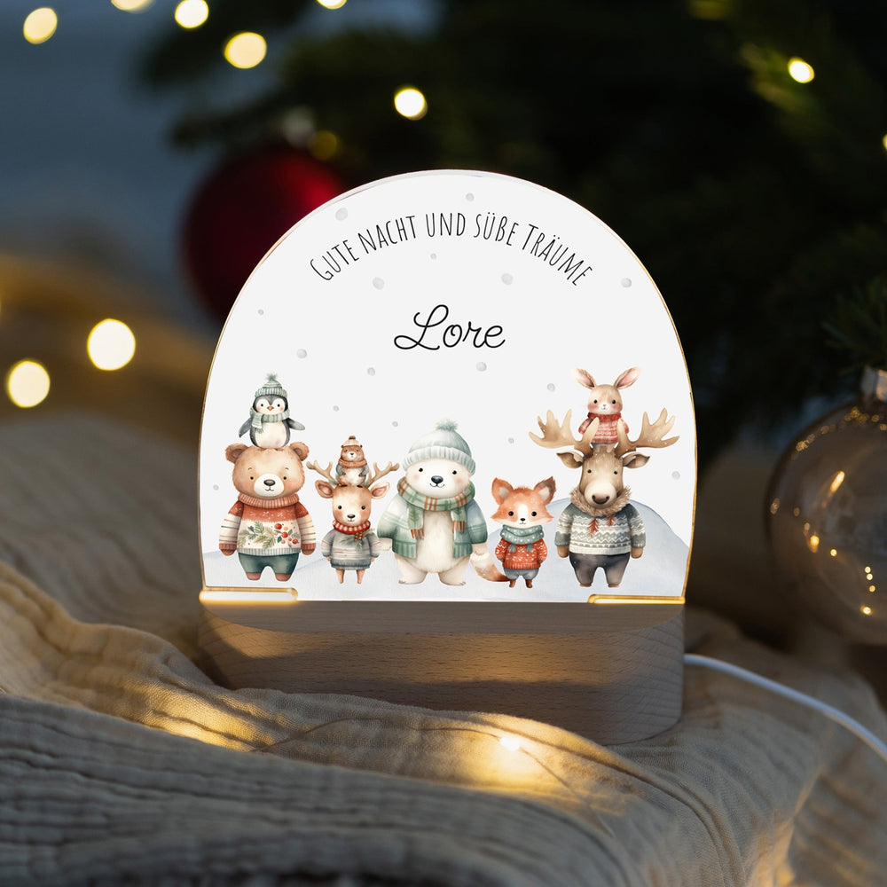 LED Nachtlicht Kinder personalisiert - 
