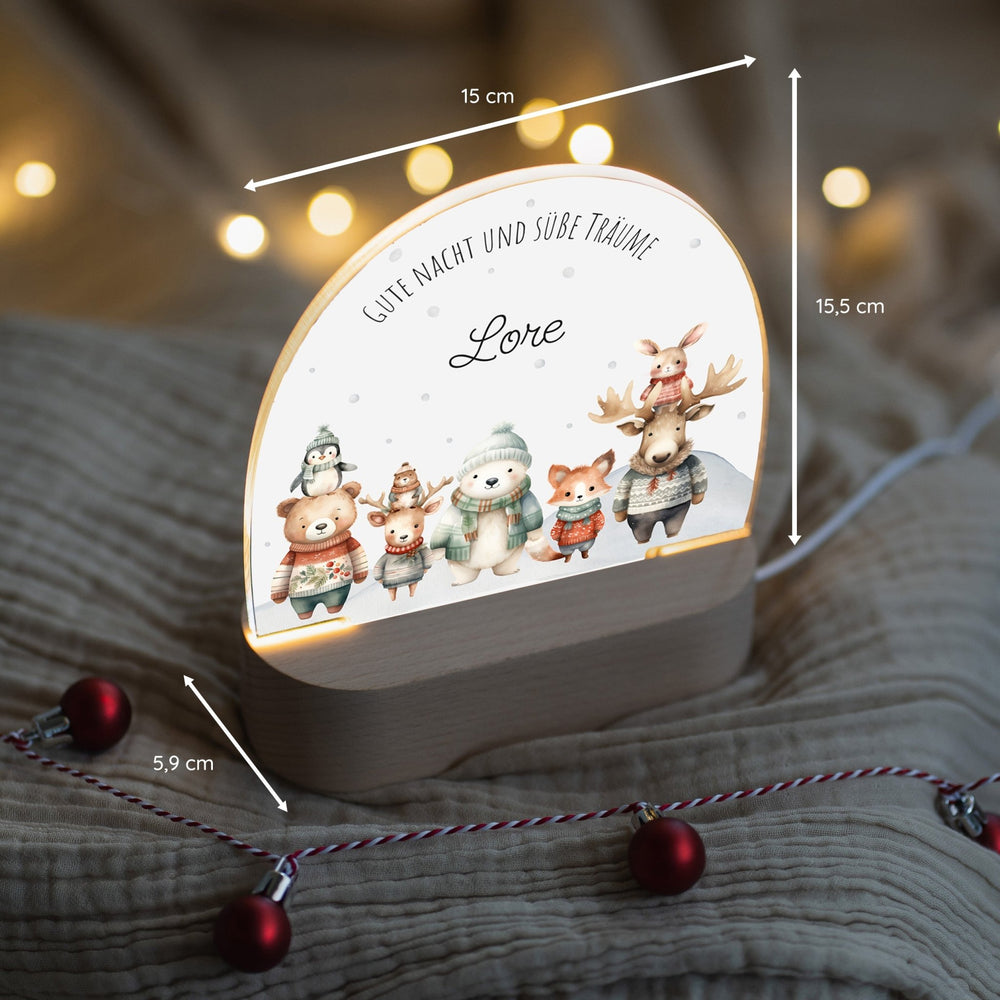 LED Nachtlicht Kinder personalisiert - 