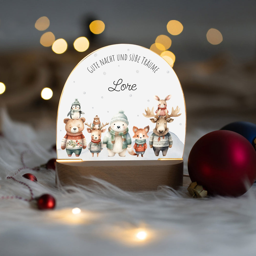 LED Nachtlicht Kinder personalisiert - 