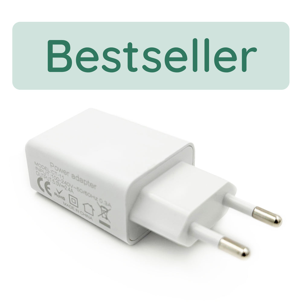 USB Netzteil - weiß - Muckelmeister