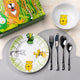 WMF Kindergeschirr Set Personalisiert 6-Teilig Safari Motiv - Muckelmeister