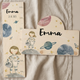Personalisierte Messlatte + Garderobe - 