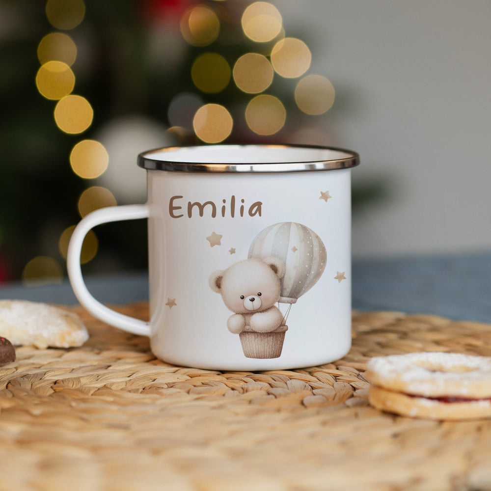 Personalisierte Emallie Tasse - 