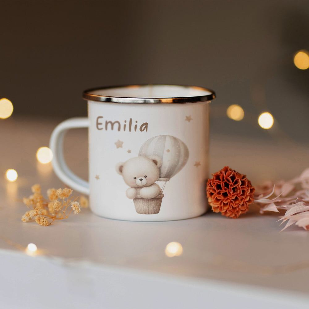 Personalisierte Emallie Tasse - 