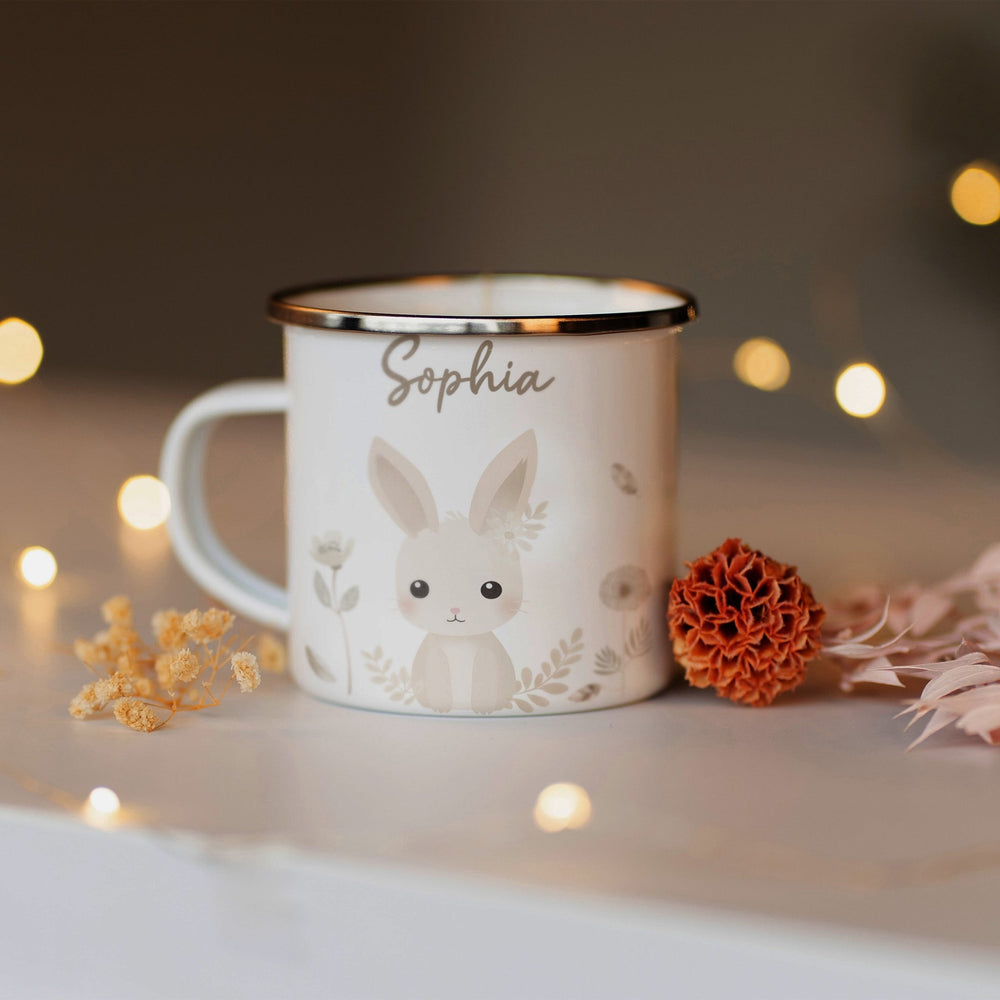 Personalisierte Emallie Tasse - 