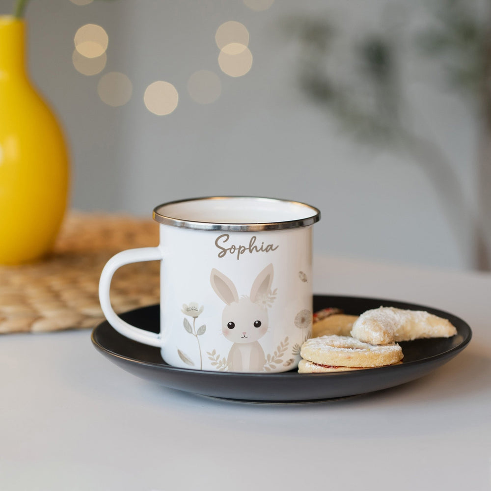 Personalisierte Emallie Tasse - 