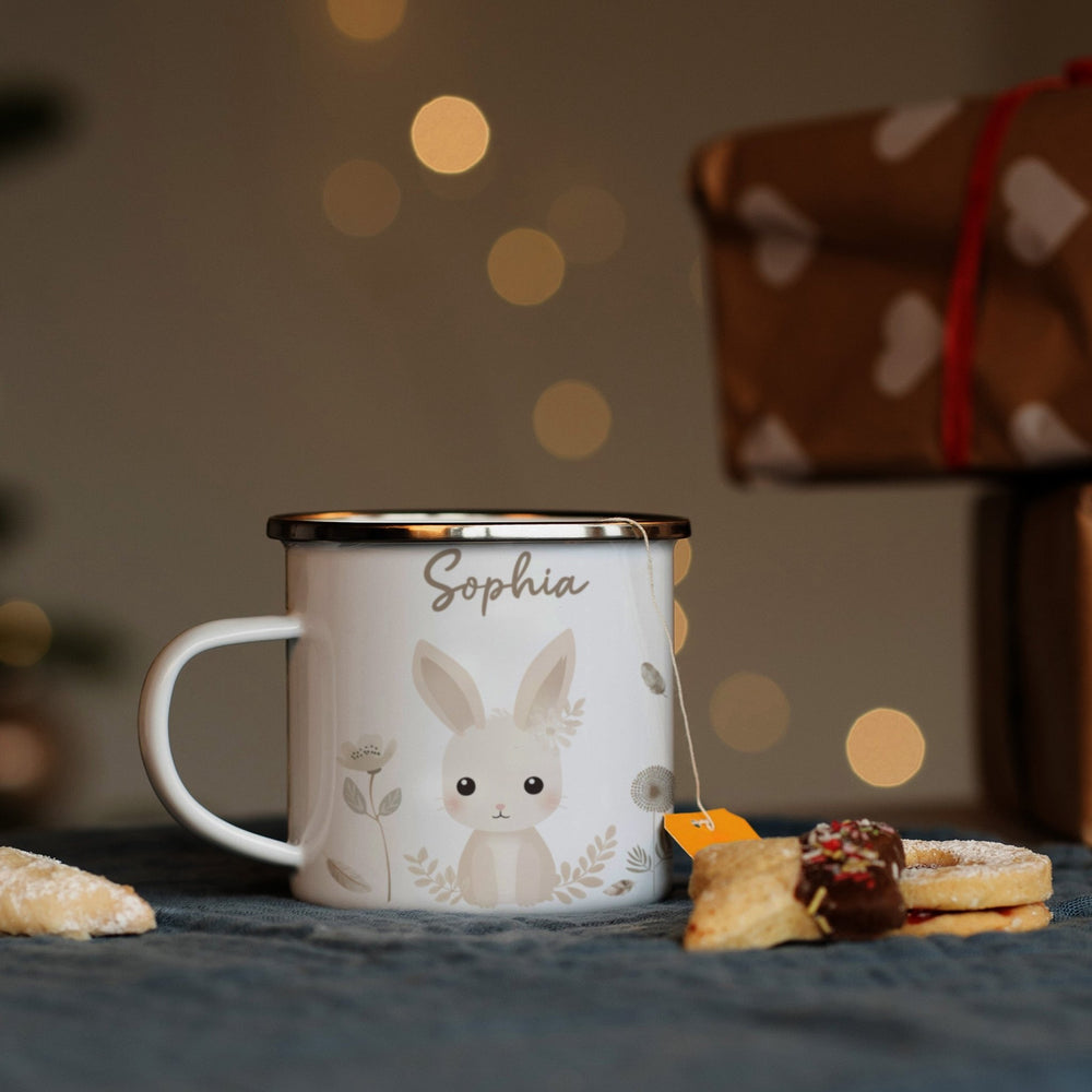 Personalisierte Emallie Tasse - 