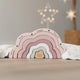 Stapel-Regenbogen Wolke Rosa - Muckelmeister