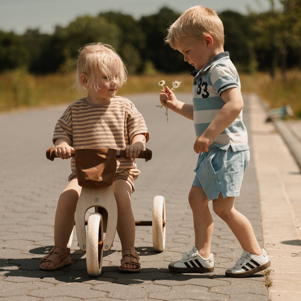 Laufrad Holz für Kinder - Karamellbraun - Muckelmeister