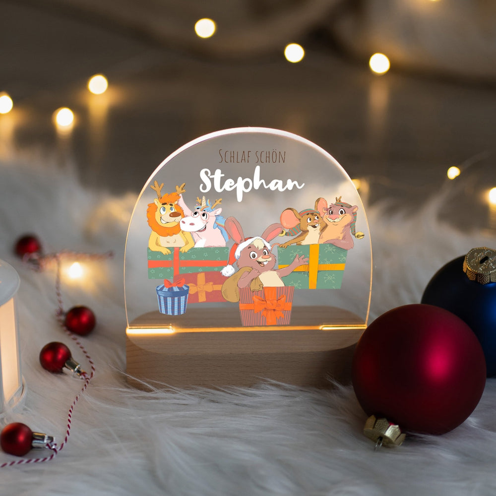 LED Nachtlicht Kinder personalisiert - 