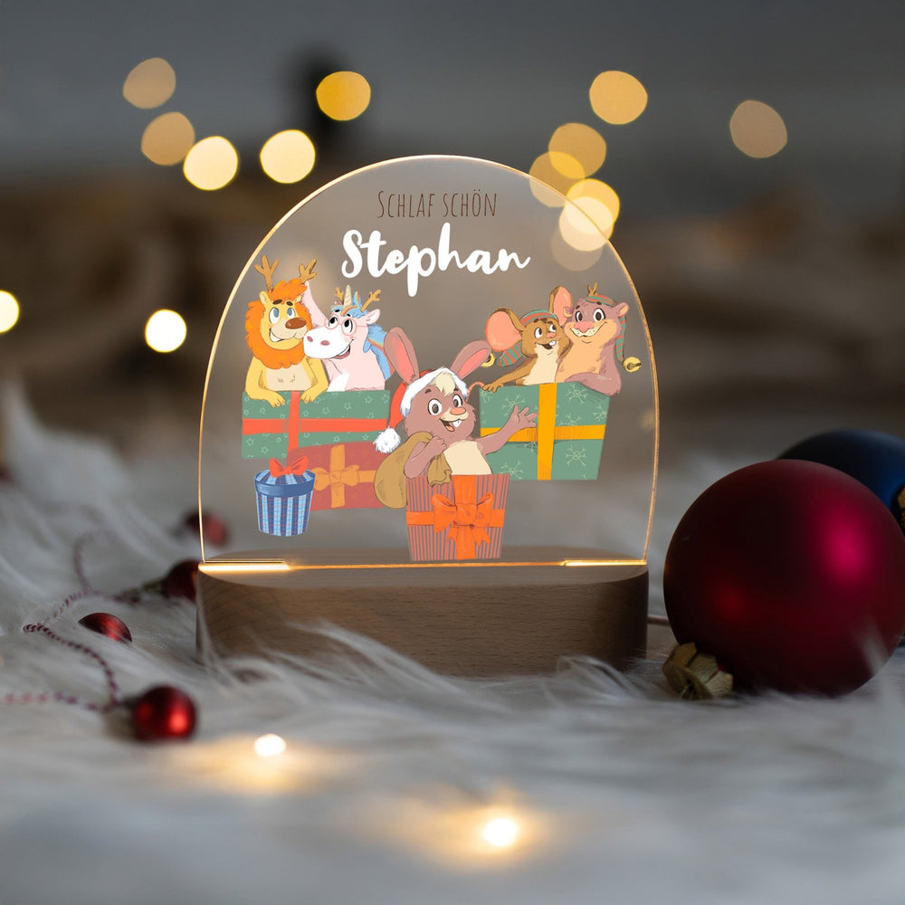 LED Nachtlicht Kinder personalisiert - 
