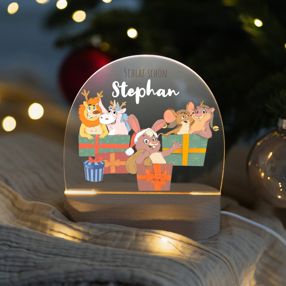LED Nachtlicht Kinder personalisiert - 
