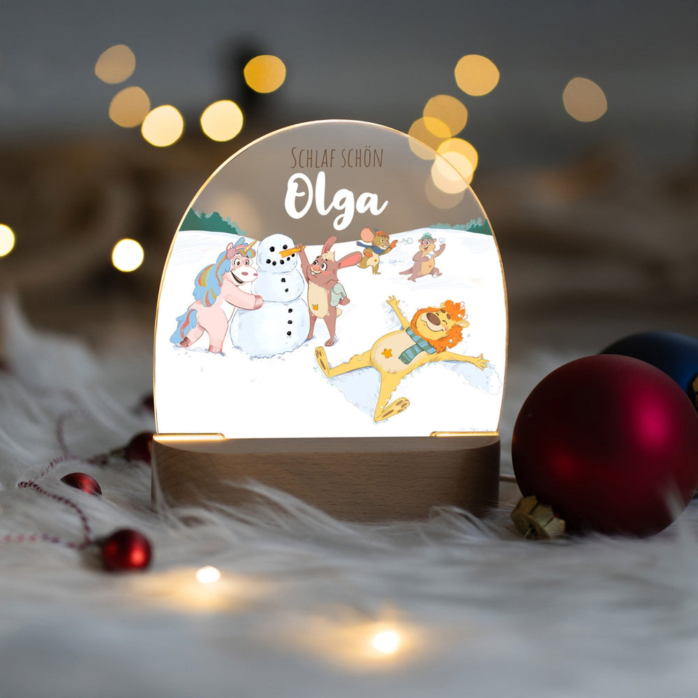 LED Nachtlicht Kinder personalisiert - 