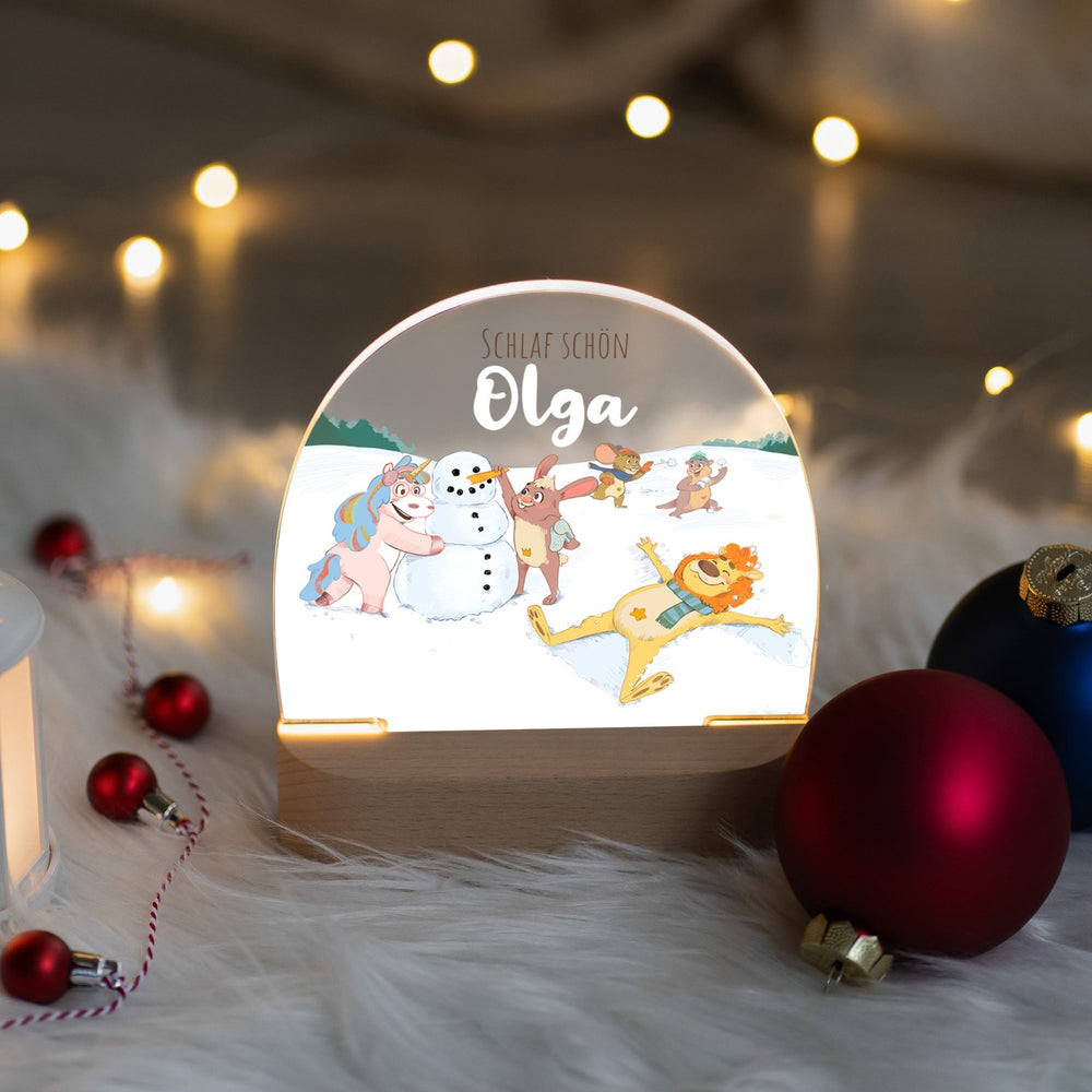 LED Nachtlicht Kinder personalisiert - 