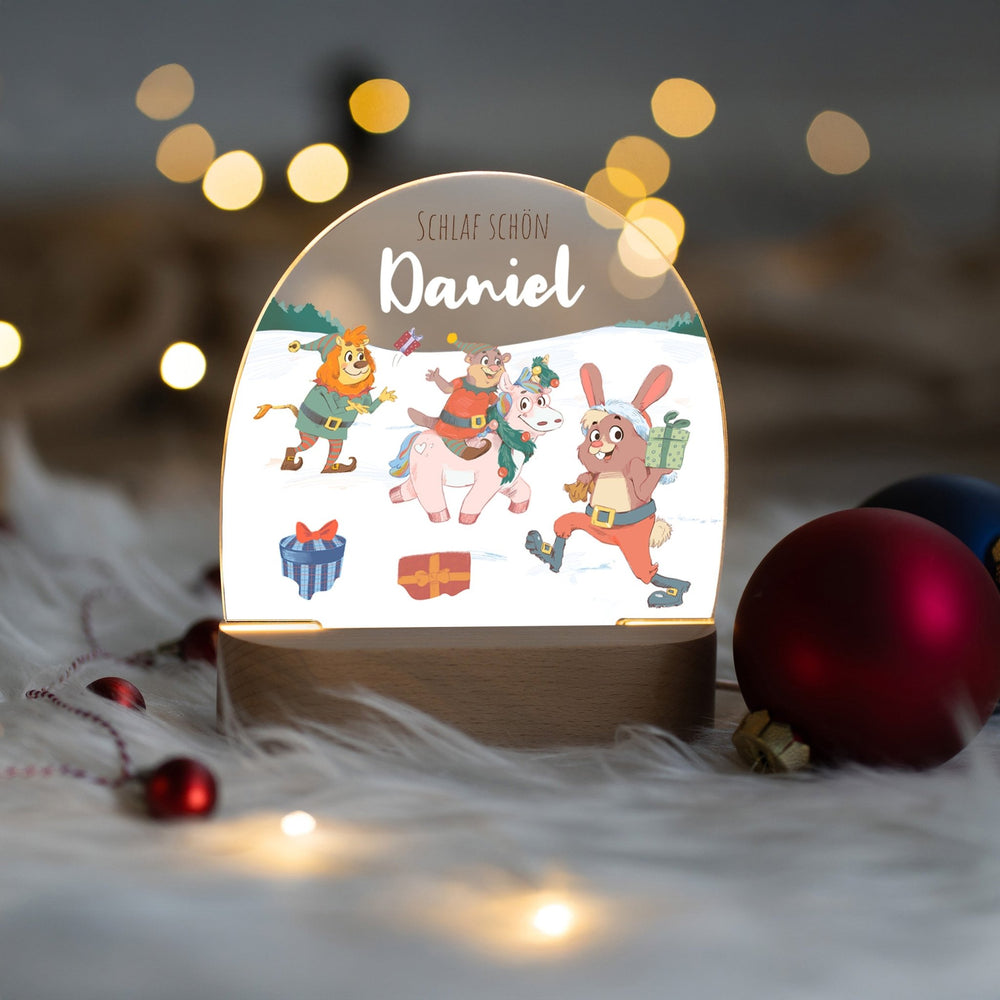 LED Nachtlicht Kinder personalisiert - 