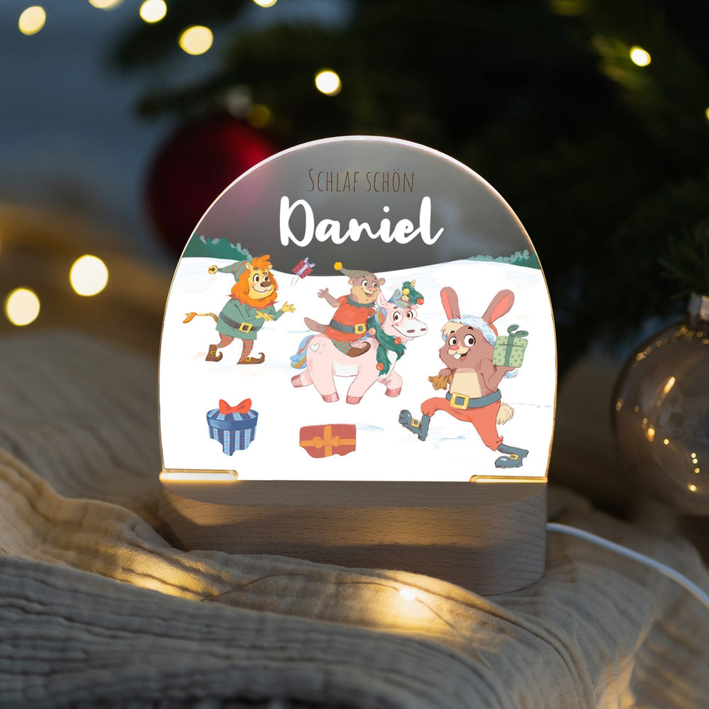 LED Nachtlicht Kinder personalisiert - 