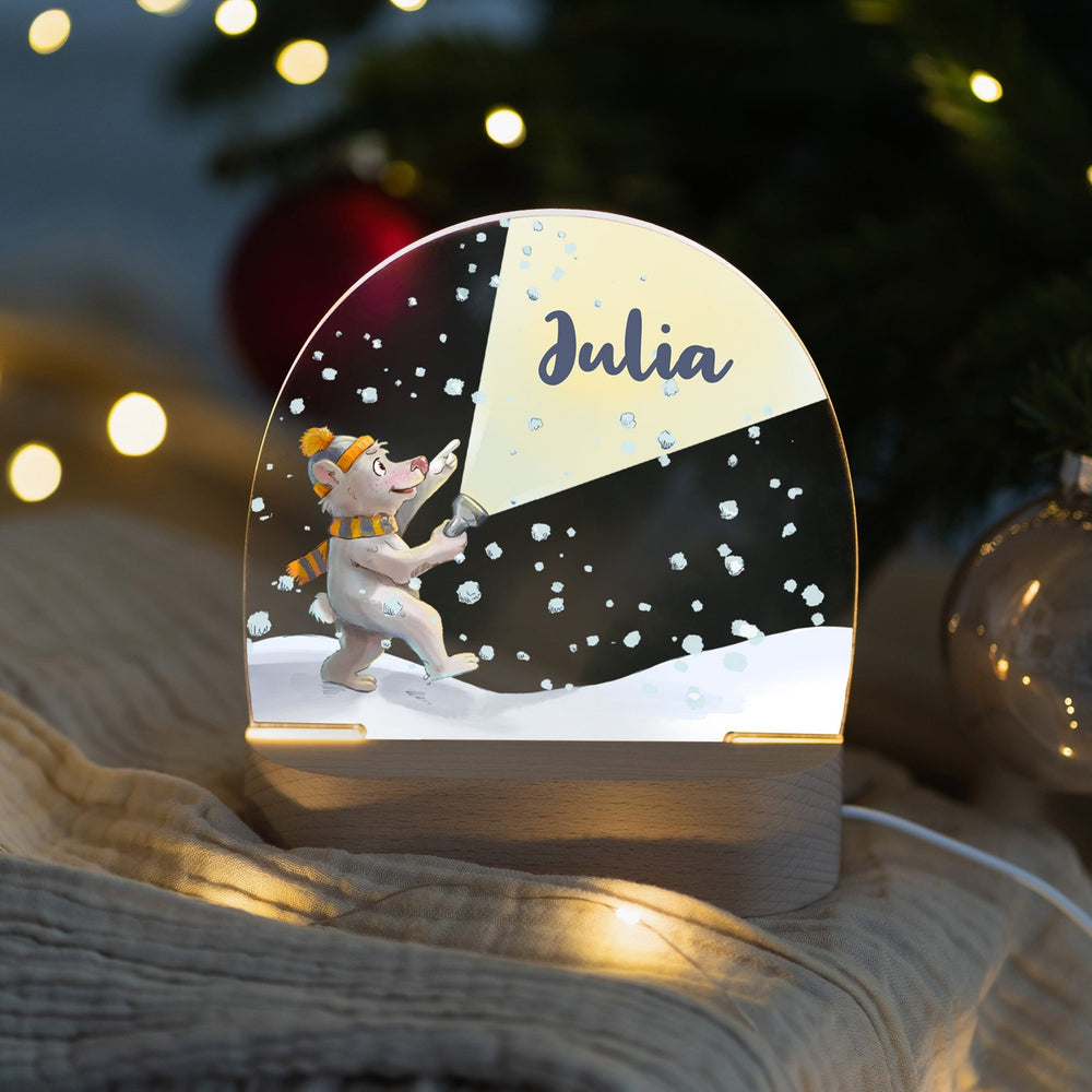 LED Nachtlicht Kinder personalisiert - 