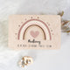 Erinnerungsbox Baby - Regenbogen rosa - Muckelmeister