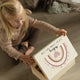 Erinnerungsbox Baby - Regenbogen rosa - Muckelmeister