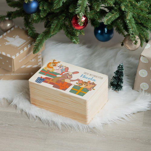 Weihnachtskiste personalisiert - 