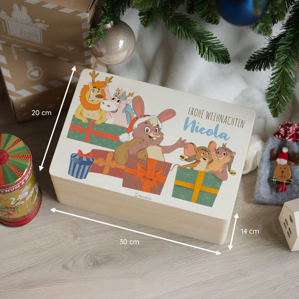 Weihnachtskiste personalisiert - 