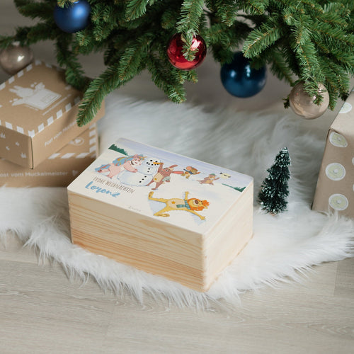 Weihnachtskiste personalisiert - 