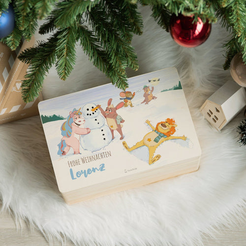 Weihnachtskiste personalisiert - 