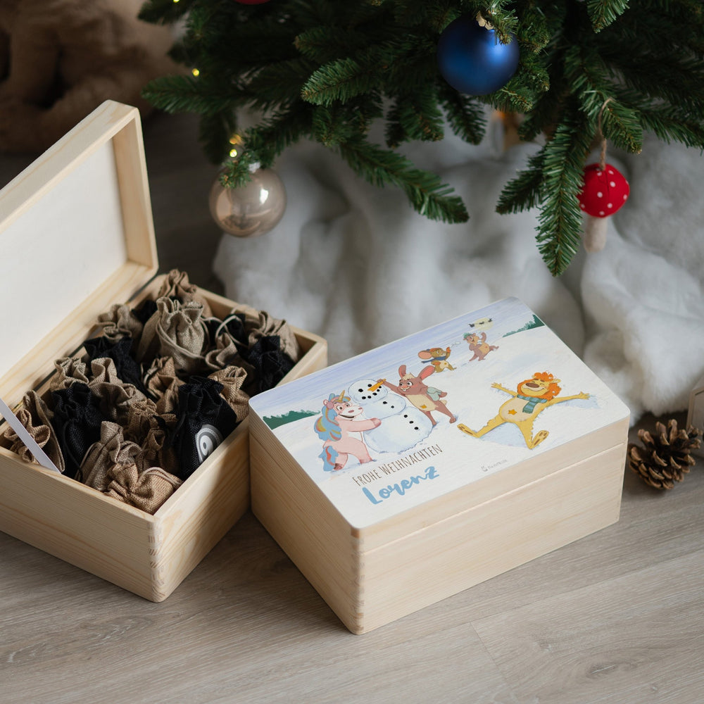 Weihnachtskiste personalisiert - 