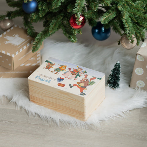 Weihnachtskiste personalisiert - 