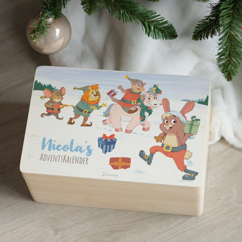 Adventskiste personalisiert - 