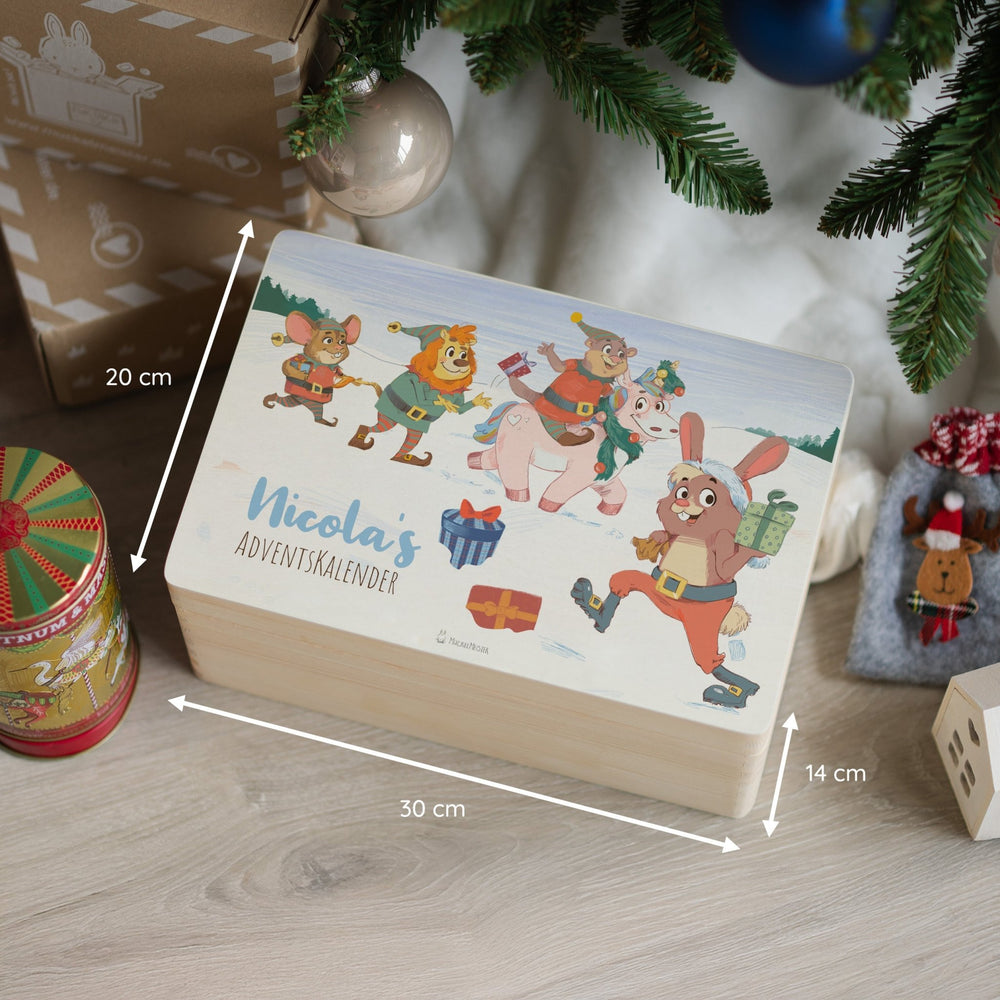 Adventskiste personalisiert - 