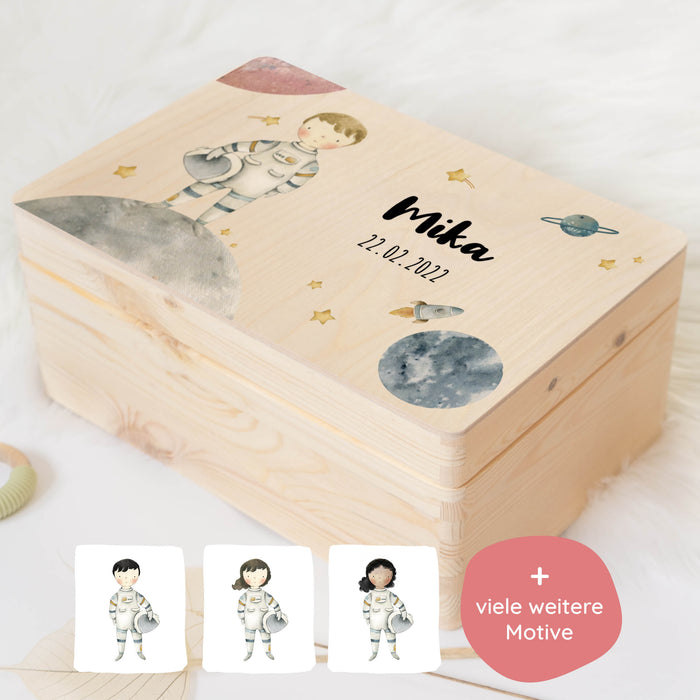 Erinnerungsbox Baby Astronaut