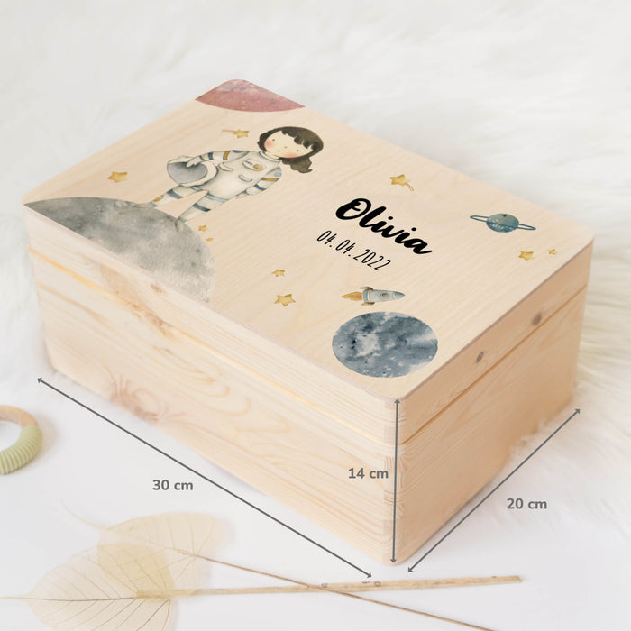 Erinnerungsbox Baby Astronaut