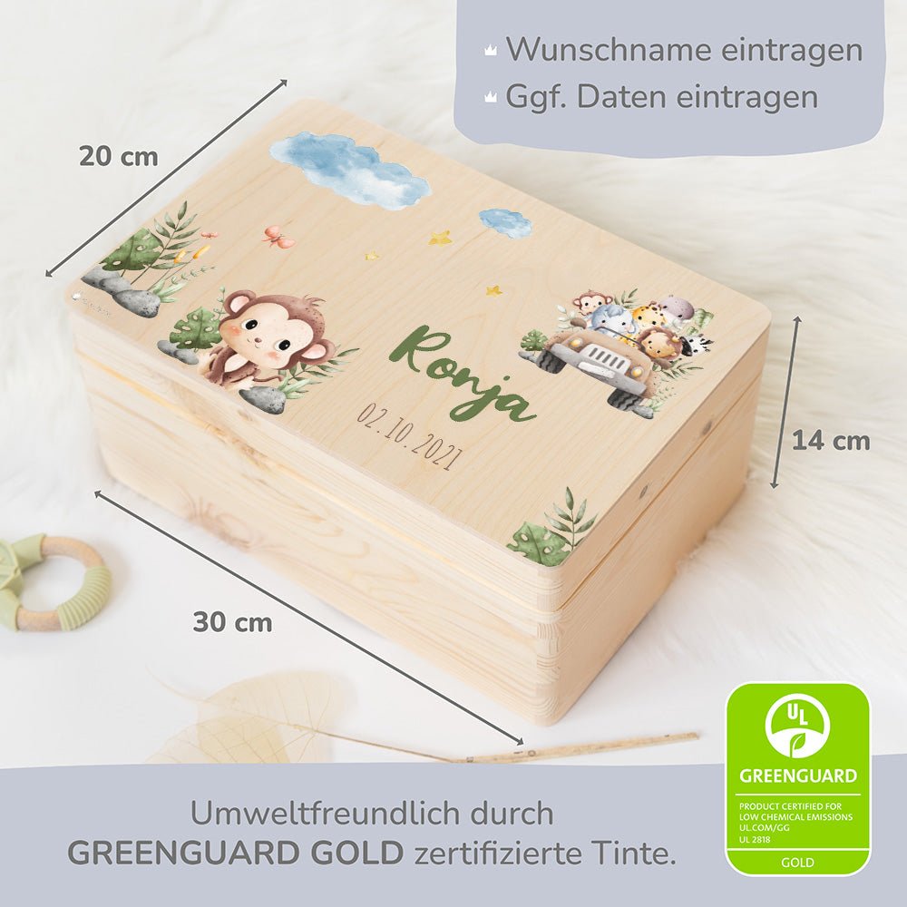 Erinnerungskiste Baby Safari - Muckelmeister