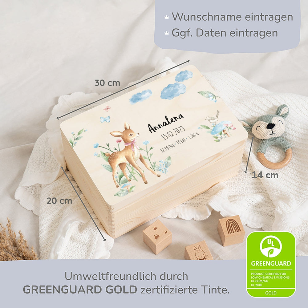 Erinnerungskiste Baby Reh - Muckelmeister