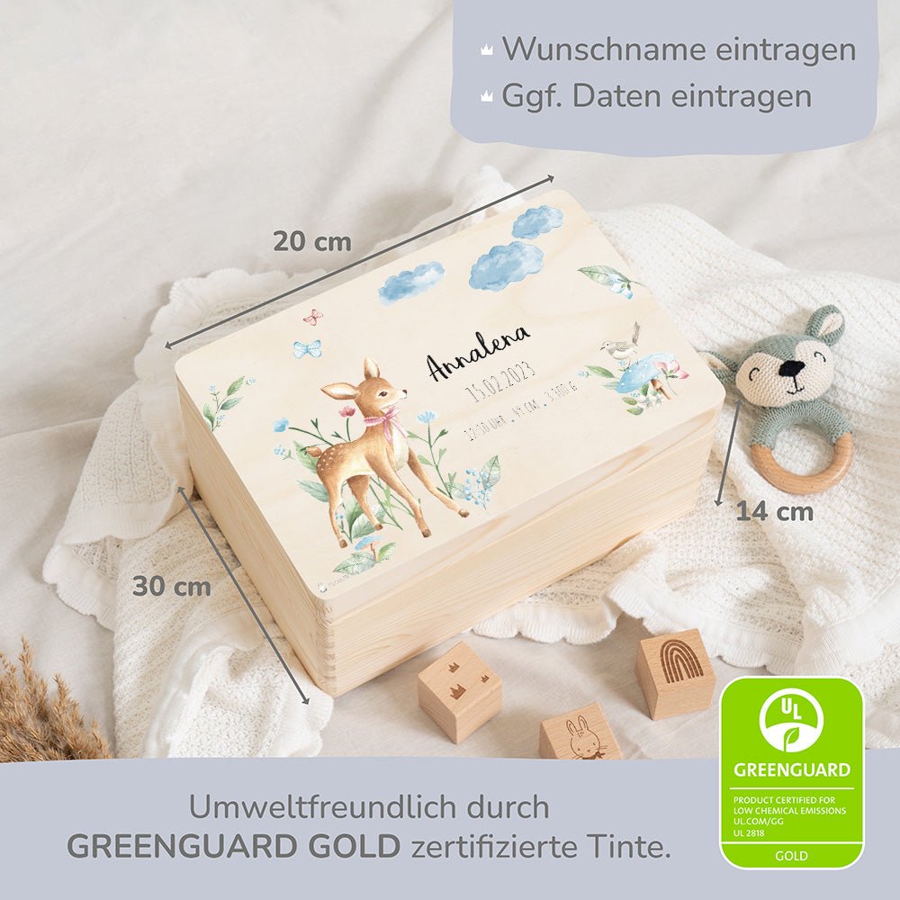 Erinnerungskiste Baby Reh - Muckelmeister