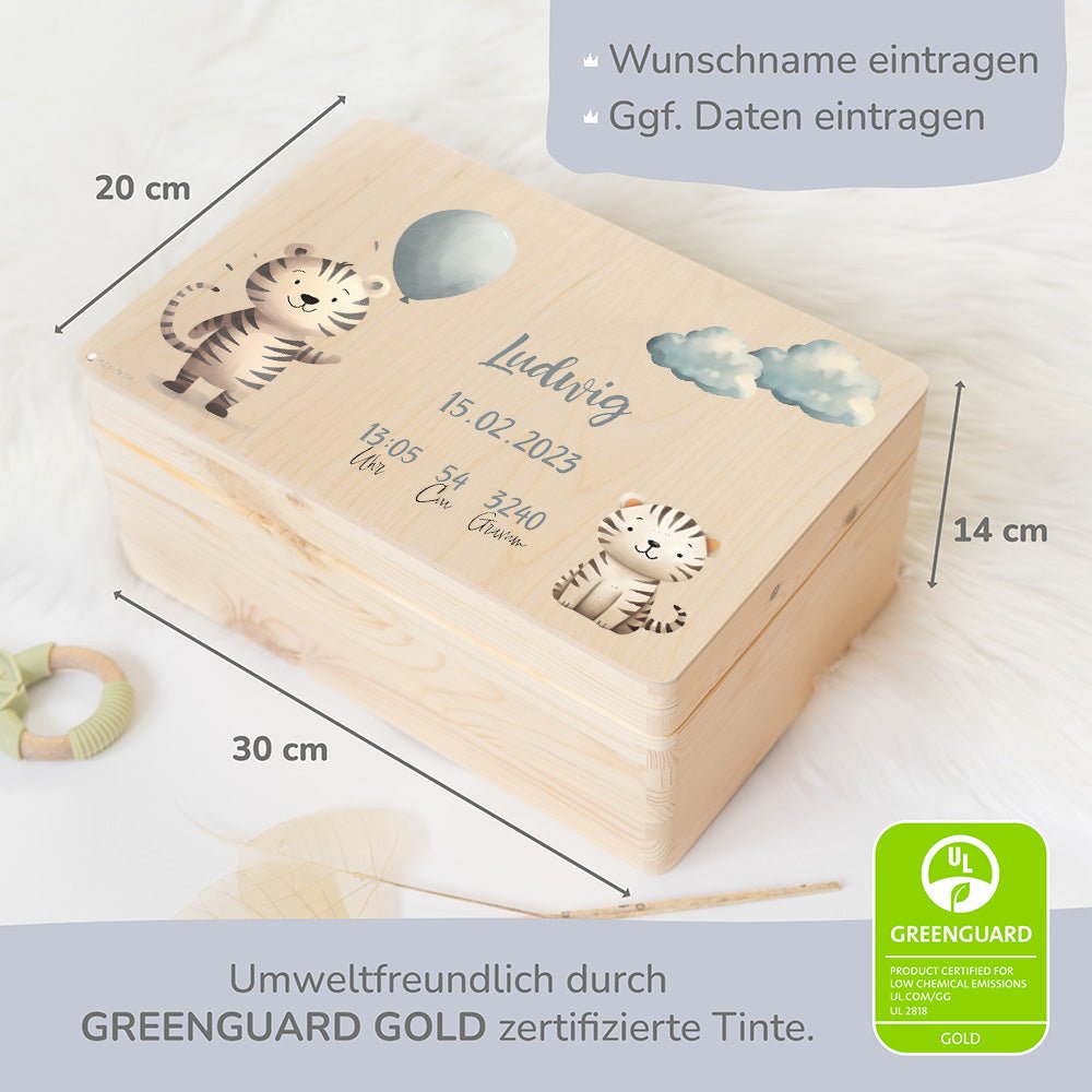 Erinnerungskiste Baby Tiger - Muckelmeister