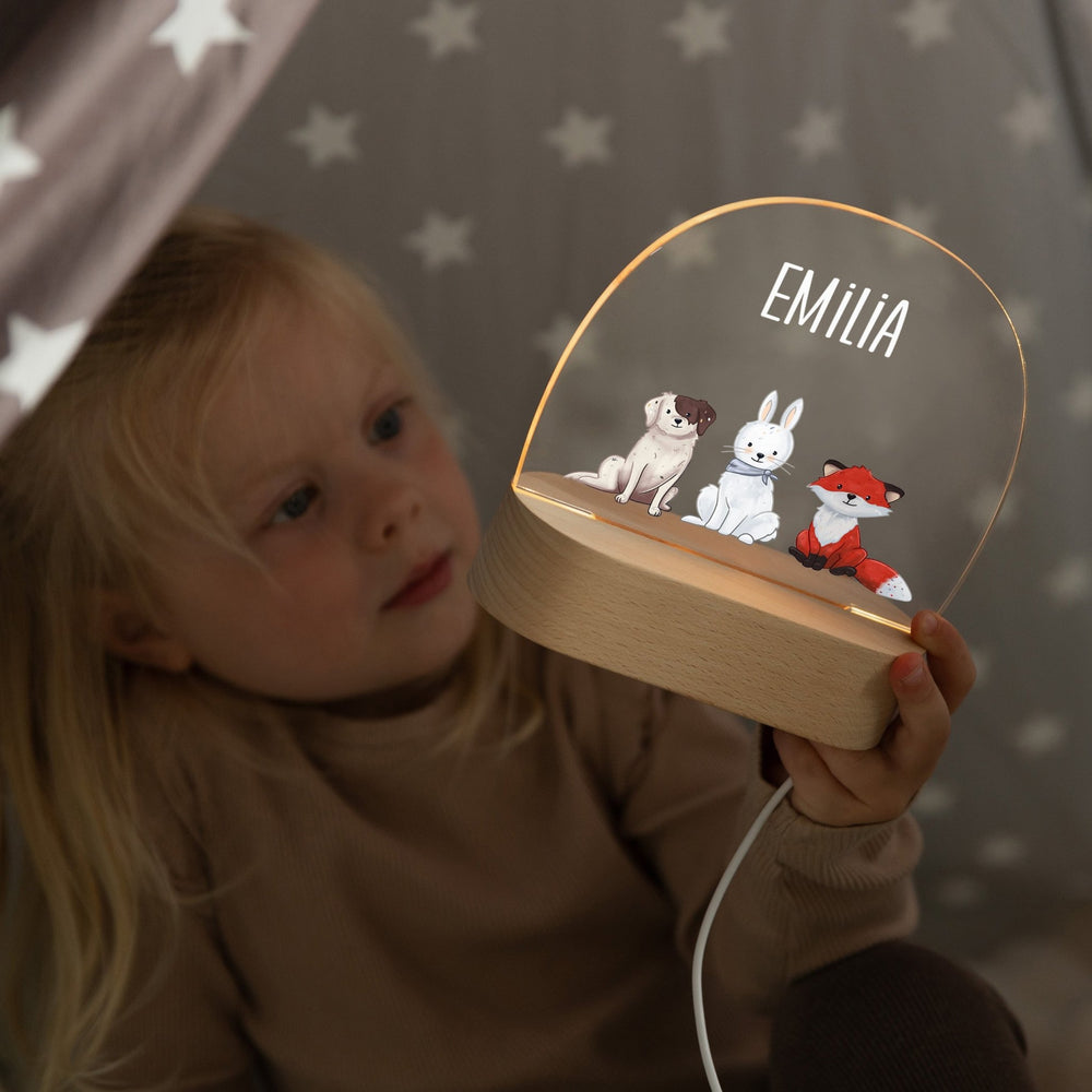 Nachtlicht Kinder personalisiert - Muckelfreunde - Muckelmeister