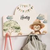 Kindergarderobe Personalisiert - Affe - Muckelmeister