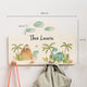 Kindergarderobe Personalisiert - Dino - Muckelmeister